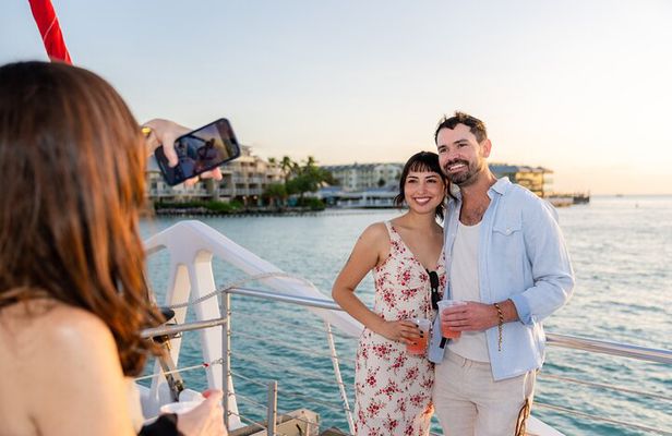 Key West Signature Sunset Sail with Live Music, Open Bar & Food