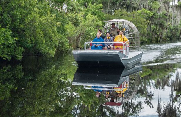 Small Airboat Tour with Transportation from New Orleans