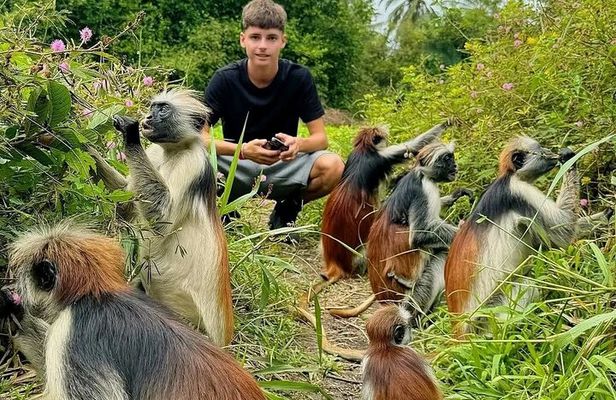 Zanzibar Day Trip, Jozani forest, Spice Tour and stone Town tour