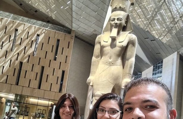 Giza Pyramids & Sphinx & Grand Egyptian Museum & valley of sphinx