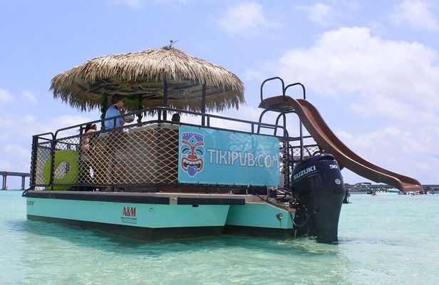 Tiki Pub Crab Island Sandbar Cruise