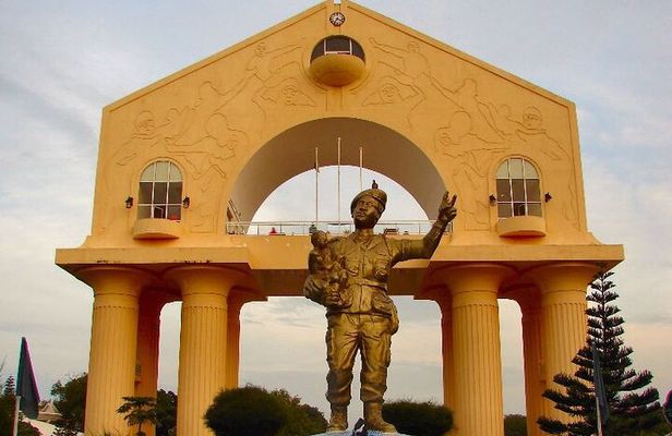 Banjul Tour Arch 22 Market Hospital and Beach