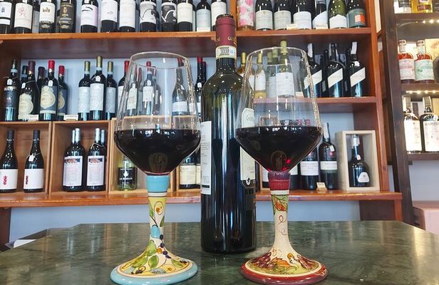 The Salon of Chianti Ceramics and Wine