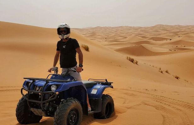 Agadir Desert Adventure: Quad Biking & Sandboarding with Pickup