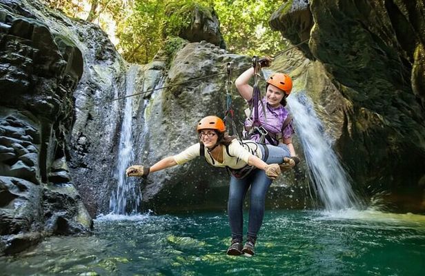 Combo : Damajagua and Zipline Waterfalls with Lunch