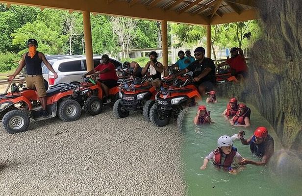 Combo : Waterfalls and ATV off road in Puerto Plata