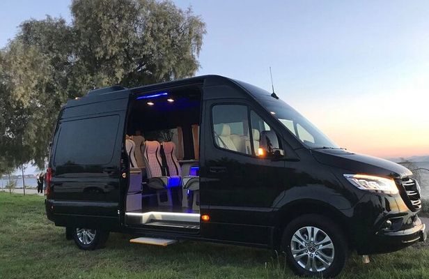 Santorini Mythical Tour Monastery Beaches and Villages