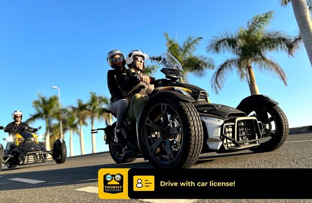 3 wheels motorcycle Coast Tour - Ryker - Gran Canaria Maspalomas