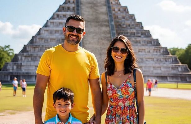 Chichen Itza Cenote Hubiku and Valladolid Private Tour with lunch