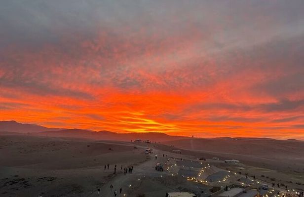 DINNER SHOW : Desert Agafay With Transfer From Marrakesh 