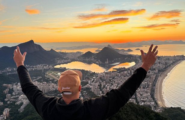 Two Brothers Hill hike, sunrise and sunset