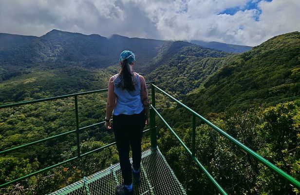 Miravalles Unique : Viewpoints, waterfall and suspension bridge in Bagaces