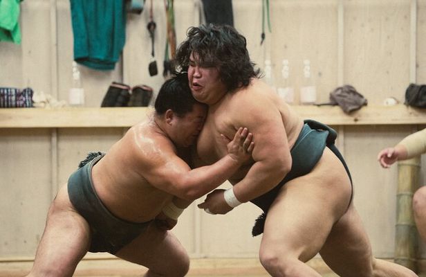 Tokyo Sumo Morning Training/ Sumo Practice with Wrestlers