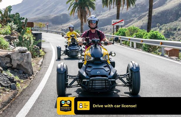 Can-am Ryker three wheels tricycle Mountain Tour (Maspalomas)