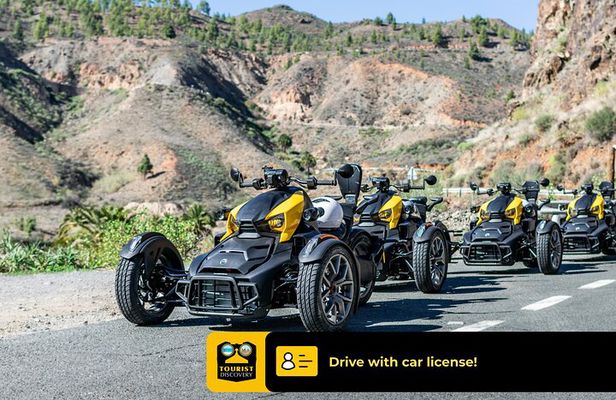 3 Wheel Motorcycle like Quad/Buggy Tour Gran Canaria (Maspalomas)