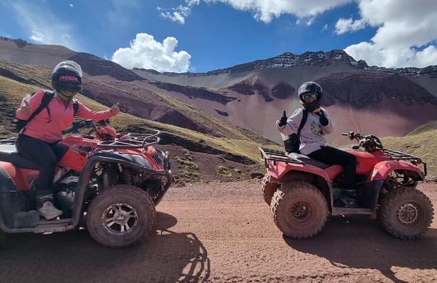 Rainbow Mountain and Red Valley with ATV Tour from Cusco