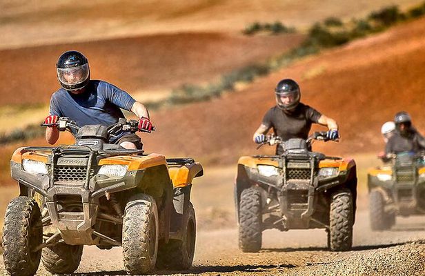 Quad bikes in the Sacred Valley Moray Salineras