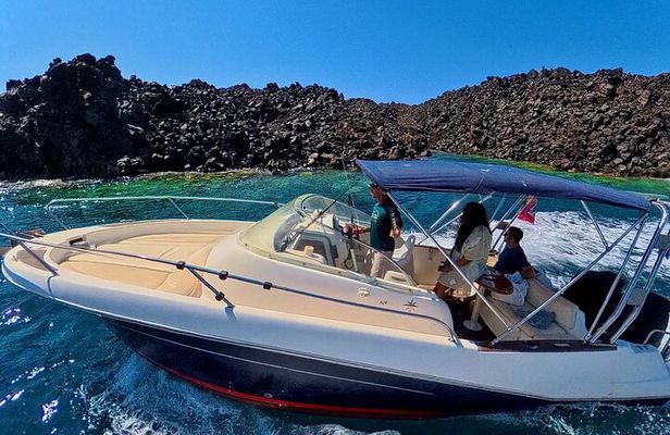 Explore Santorini and its volcanic wonders with Alex Private Boat