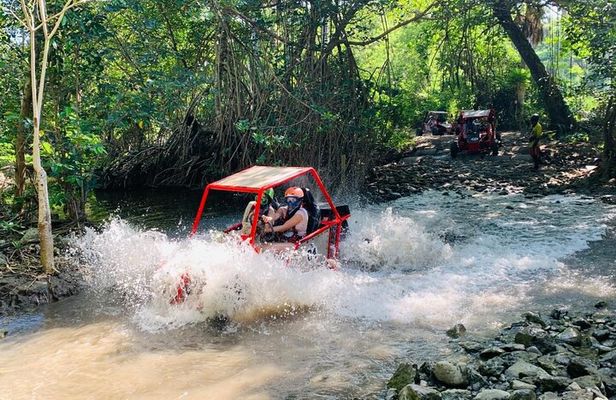 Escape to Buggy Adventure and Damajagua Waterfalls Tour