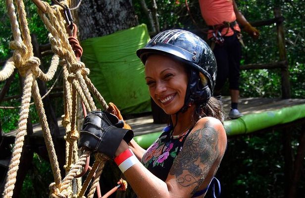 Amazing Adventure with Ziplines Cenote ATV and Delicious Food