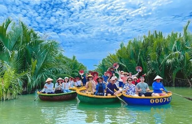Hoi An Half Day Tour Coconut Forest Basket Boat Ancient Town
