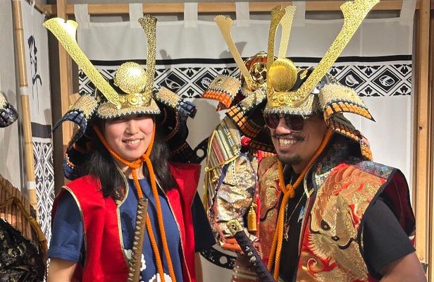 Luxury Samurai Sushi Dining Show in Asakusa Tokyo
