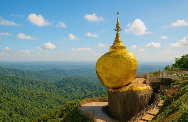 Private Golden Rock Day Trip from Yangon