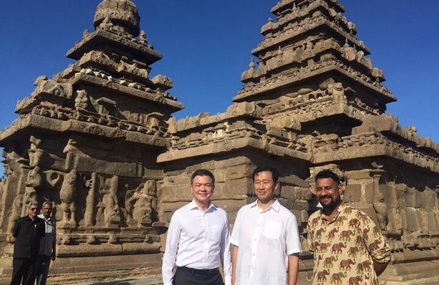 Puducherry to Mahabalipuram Shore Temple Private Tour