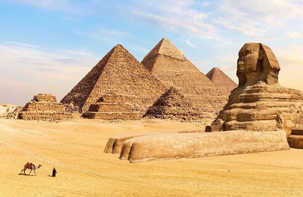 Half Day Trip to Giza pyramids Sphinx Inside the Great Pyramid 