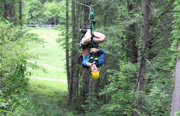 7 Line Waterfall Canopy Zipline Course