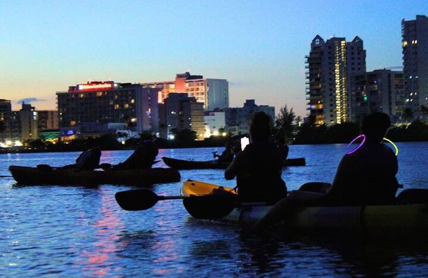 Night Kayak Tour + Salsa Dance Class @ Condado Lagoon Puerto Rico