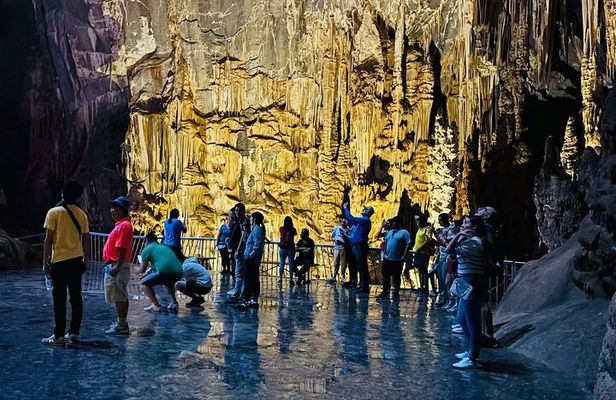 Garcia Grottoes and Cable Car and Town