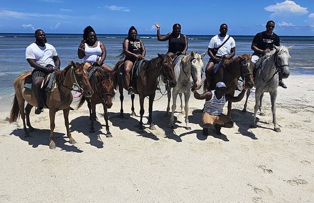  ATV, Horseback Riding Catamaran & Zipline Tour +Ocean Rafting 