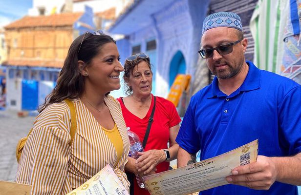 Chefchaouen Puzzle Quest Shared Adventure