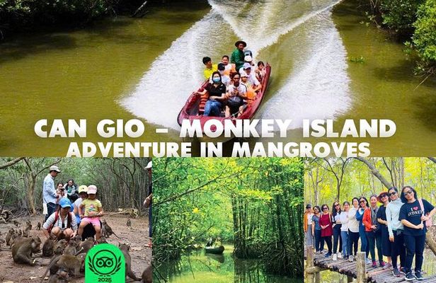 Cần Giờ Eco-Tour with Monkeys, Crocs & War History
