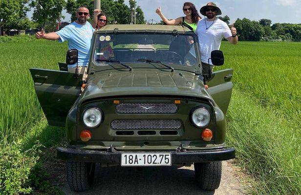 Hanoi Countryside Half-day Jeep Tour: Historical Co Loa & Fun
