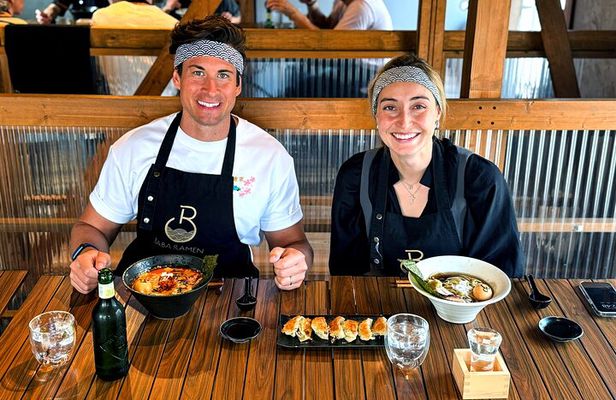 2-Hour Evening Wagyu Ramen & Gyoza Cooking Class in Tokyo