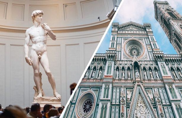 Florence Highlights Tour with Michelangelo's David & Duomo