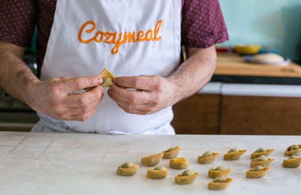 Make Pasta & Tiramisù Near the Colosseum + Wine (3-Course Meal)