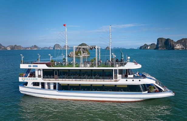 Hanoi: 5-Star Sea Lion Luxury Day Cruise in Halong, Buffet Lunch