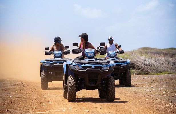  Curaçao ATV Westpoint beach hopping & off-road adventure