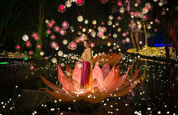 Once a Year Moment at Na Satta Park Light Festival