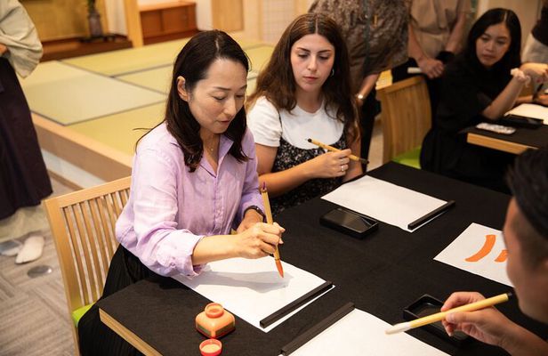 Asakusa Calligraphy Workshop Craft Your Own Art in Tokyo