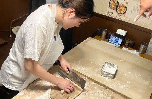 Handmade Soba and Tempura Cooking Class in Nara