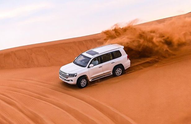 Red Sand Desert Safari with 4x4 DuneDrive & Arabic Style Khayma 