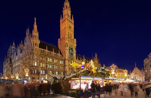  Munich:Christmas Market Hopping with Sightseeing Tour