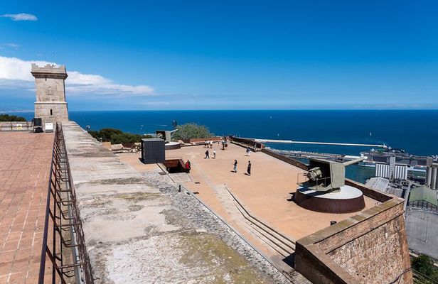 Reserved Entrance to Montjuic Castle Barcelona with Cable Car