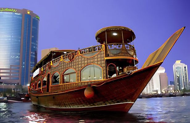Dubai City Tour + Marina Dhow Cruise