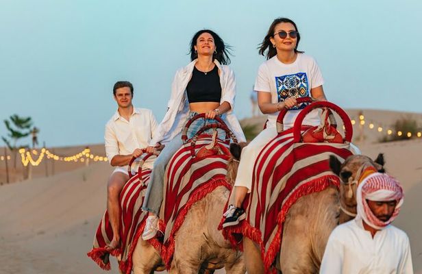 VIP Desert Safari in Dubai with Pick/Drop, Sunset, BBQ, Live show