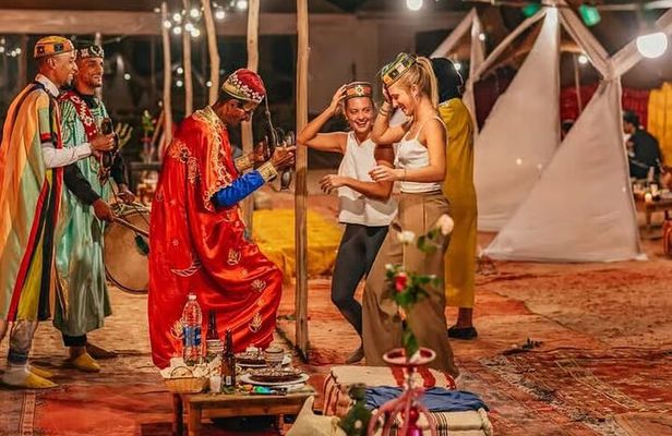 Agafay Desert Sunset & Dinner Experience with Camel or Quad Ride
